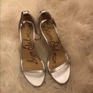 Sam Edelman silver heel